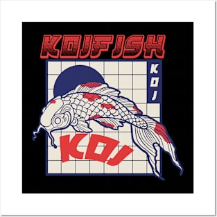 Koi Fish Posters and Art